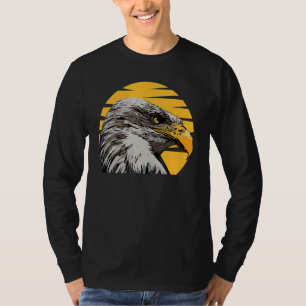 Camiseta Bald Eagle Imprint North American Patriotic Bird R