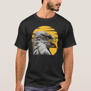 Camiseta Bald Eagle Imprint North American Patriotic Bird R