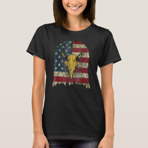 Camiseta Bald Eagle Kids Boys Men American Flag 4º Do