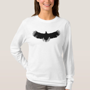 Camiseta Bald Eagle Silhouette Pop Art