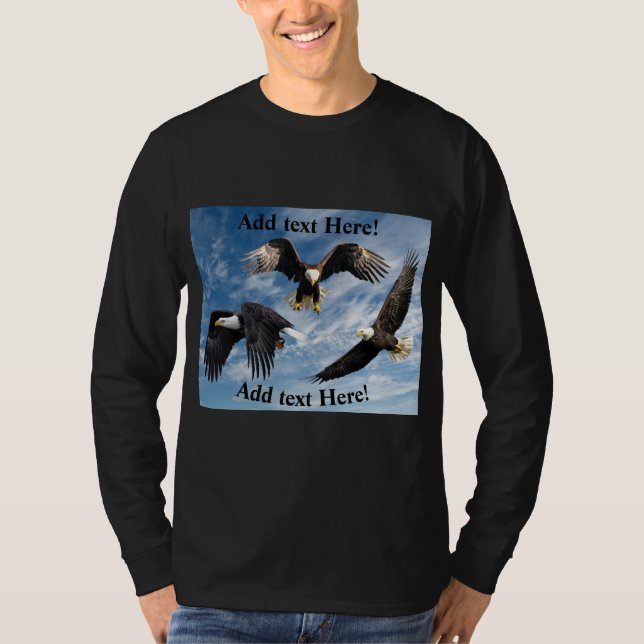 Camiseta Bald Eagle Soaring (Frente)
