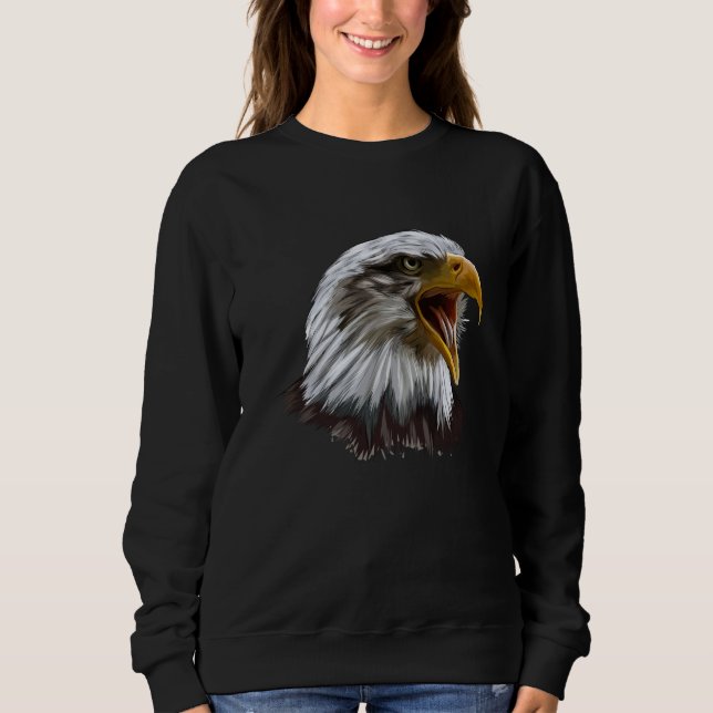 Camiseta Bald Eagles Cool with a Bald Eagle (Frente)