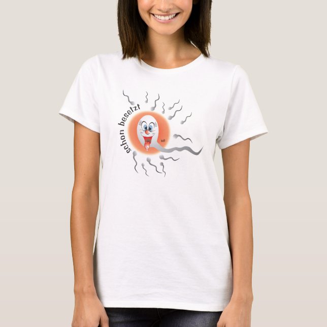 Camiseta Bald Mami Schwangerschaftsshirt Schwangerschafts T (Frente)