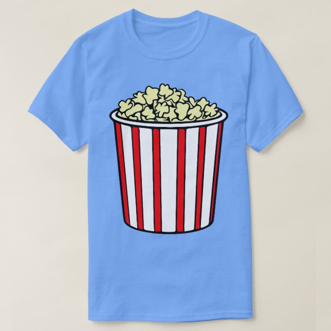 Camiseta Balde de pipoca (Frente do Design)