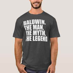 Camiseta BaldwinBaldwin Nome da família Baldwin sobrenome B