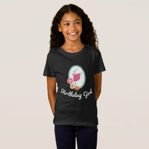 Camiseta Balé Aniversário de Ballerina