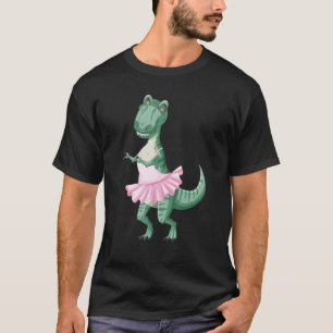 Camiseta Balé Artístico Ballerina Pointe Barr Gráfico 30