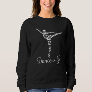 Camiseta Balé Ballerina Girl Balé Dance É Balé De Vida