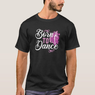 Camiseta Balé Ballerina Nascer Para Dança