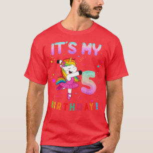 Camiseta Balé Bonito Unicórnio É Meu Aniversário 5