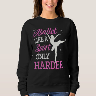 Camiseta Balé Como Um Esporte Apenas Um Balé Dançante Mais