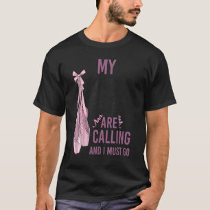 Camiseta Balé Dançarino Rapariga Ballerina Calçado My