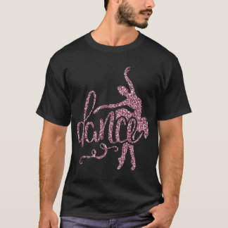 Camiseta Balé Dance Ballerina Meninas Crianças
