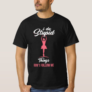 Camiseta Balé Dancer Não Me Siga