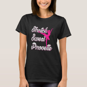 Camiseta Balé Dancer Pirouette Ballerina Balé Ponteiro Te