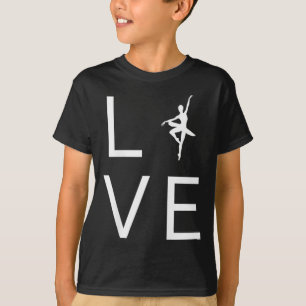 Camiseta Balé De Amor Para Ballerina Dancer Lover Dance Sil