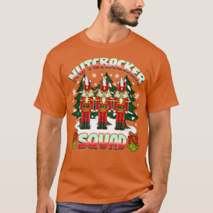 Camiseta Balé de Nutcracker de Natal Dançando Mulheres Cria