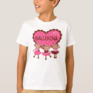 Camiseta Balé do macaco