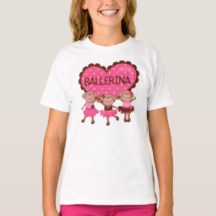 Camiseta Balé do macaco
