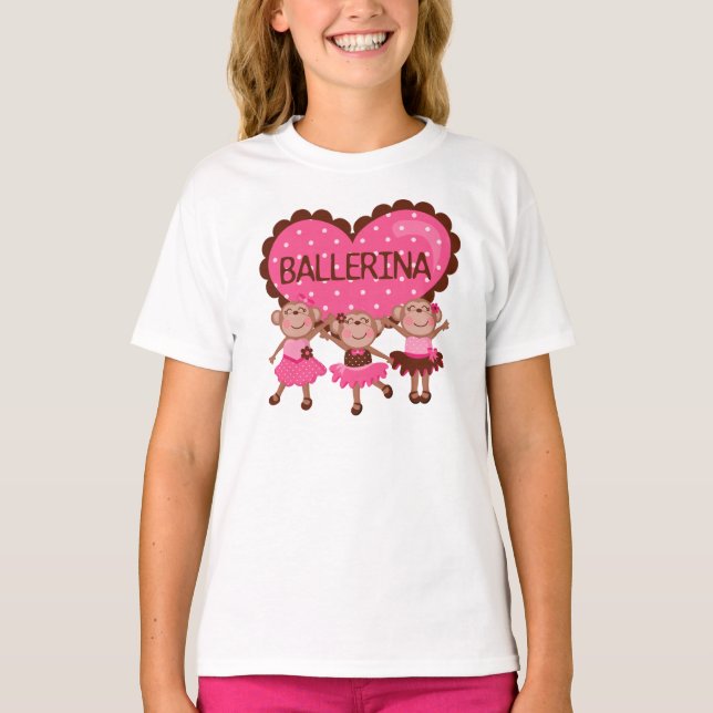 Camiseta Balé do macaco (Frente)