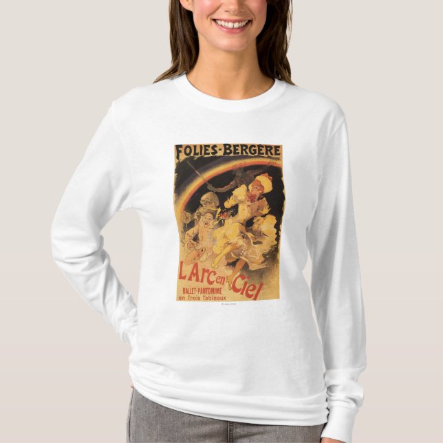 Camiseta balé L'Arc-en-Ciel em Folies-Bergere (Frente)