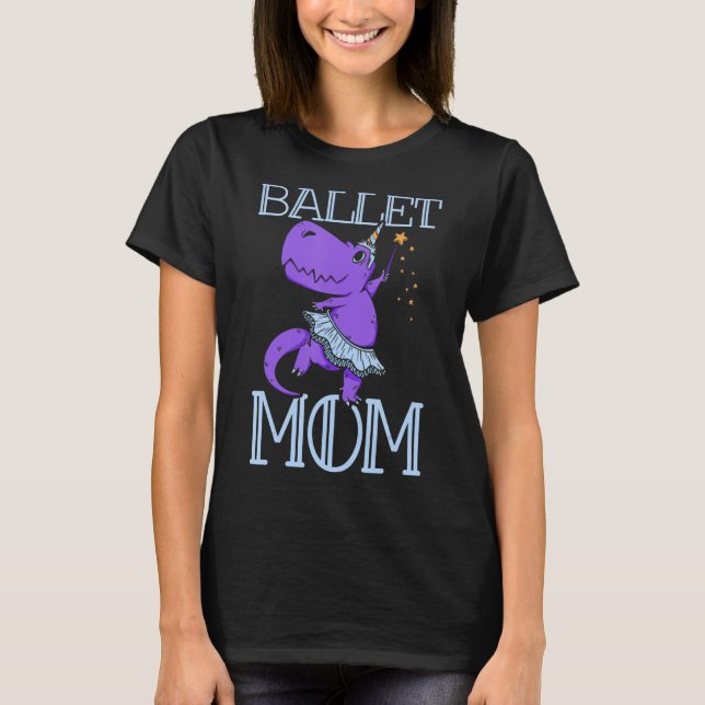 Camiseta Balé Mãe Dance Hobby Dancer Ballerina Mãe Mãe (Frente)