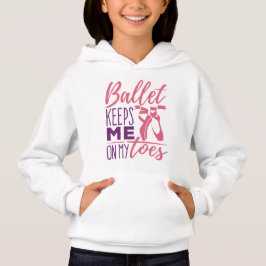 Camiseta Balé Me Mantém Em Meu Dedo Ballerina