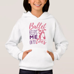 Camiseta Balé Me Mantém Em Meu Dedo Ballerina