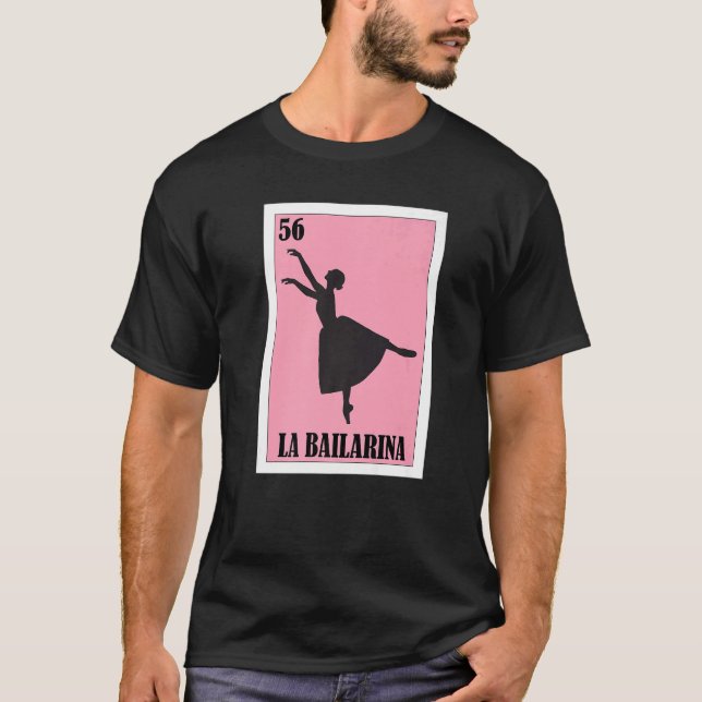 Camiseta Balé mexicano La Bailarina 8 (Frente)