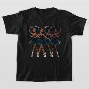 Camiseta Balé Negra-Africana Ballerina