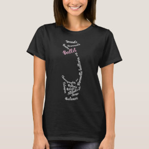 Camiseta Balé Ponteiro Calçado Funny Ballerina Dance Lover 