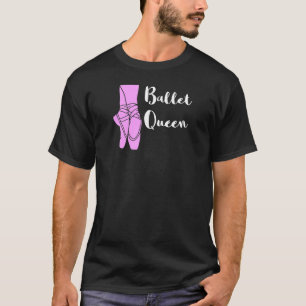 Camiseta Balé Rainha Ballerina Calçados Ballett Dancin