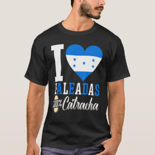 Camiseta Baleada Comida Hondurenha Comida Honduras Bandeira