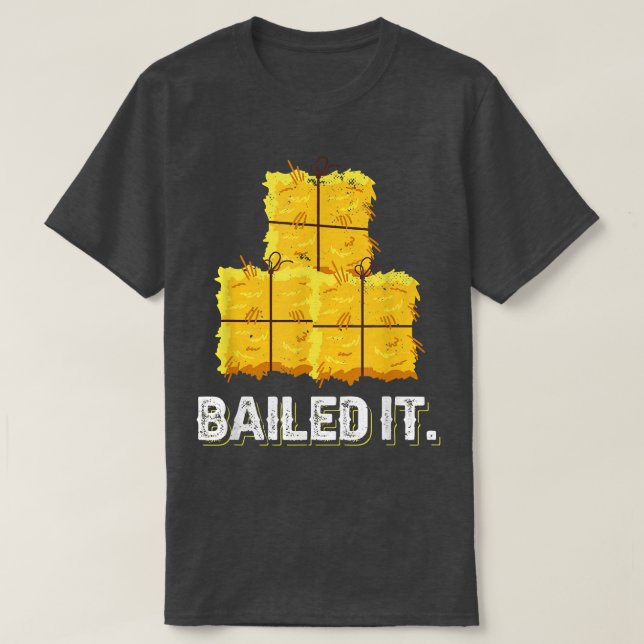 Camiseta Baled It Design made for a farmer  (Frente do Design)