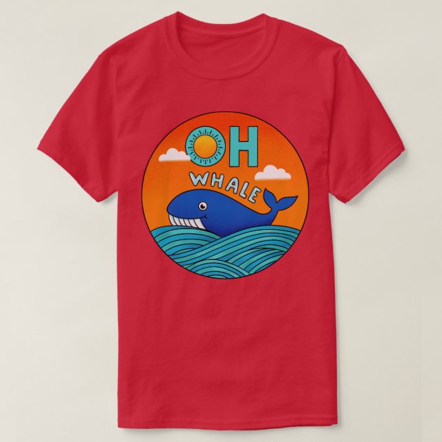 Camiseta Baleia (Frente do Design)