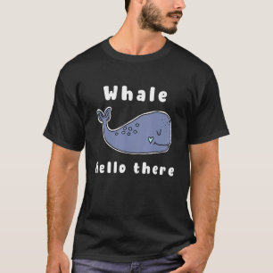 Camiseta Baleia Ali, Bela Água Canuta, Oceano Animal