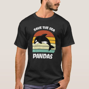 Camiseta Baleia Assassina Engraçada - Golfinho Orca Salve O