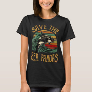 Camiseta Baleia Assassina Orcas Salva Pandas Mari