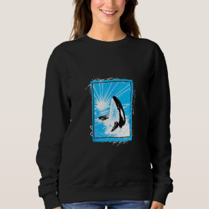 Camiseta Baleia Assassina Salva Tanque Baleias 1 Superior