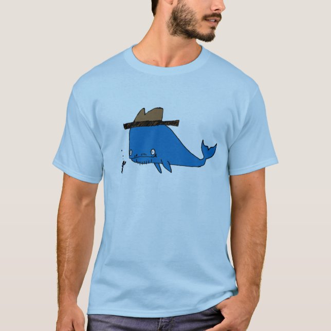 Camiseta Baleia azul (Frente)