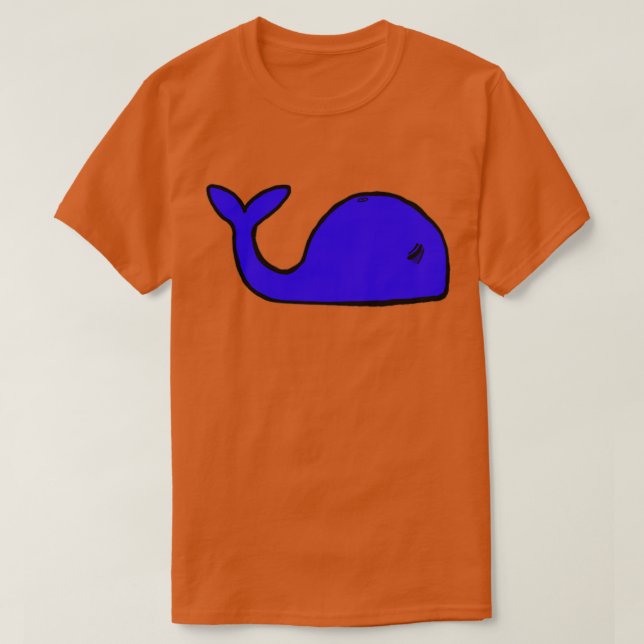 Camiseta Baleia Azul 2 8 (Frente do Design)