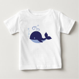 Camiseta Baleia Azul bonito