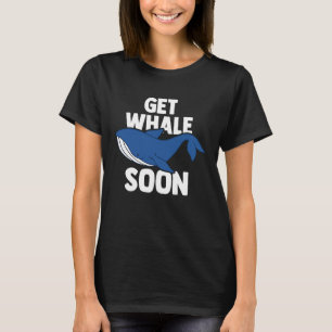 Camiseta Baleia Azul Mamífero Marinho & Observação de Balei