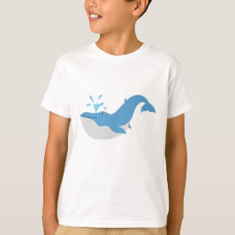 Camiseta Baleia Azul Profunda