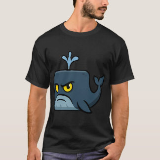 Camiseta Baleia Azul Quadrada