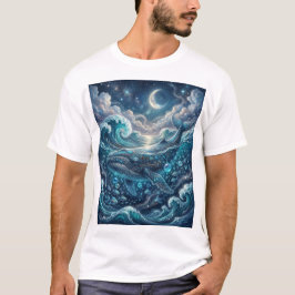 Camiseta Baleia Azul Sonhadora