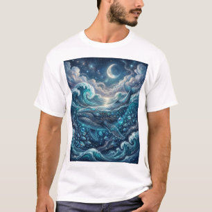 Camiseta Baleia Azul Sonhadora