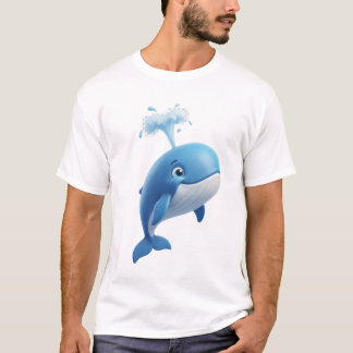 Camiseta Baleia Azul Sonhadora