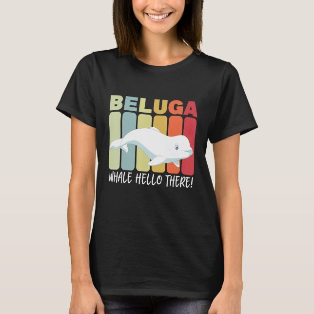 Camiseta Baleia Beluga (Frente)