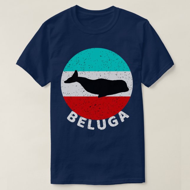 Camiseta Baleia Beluga 11 (Frente do Design)